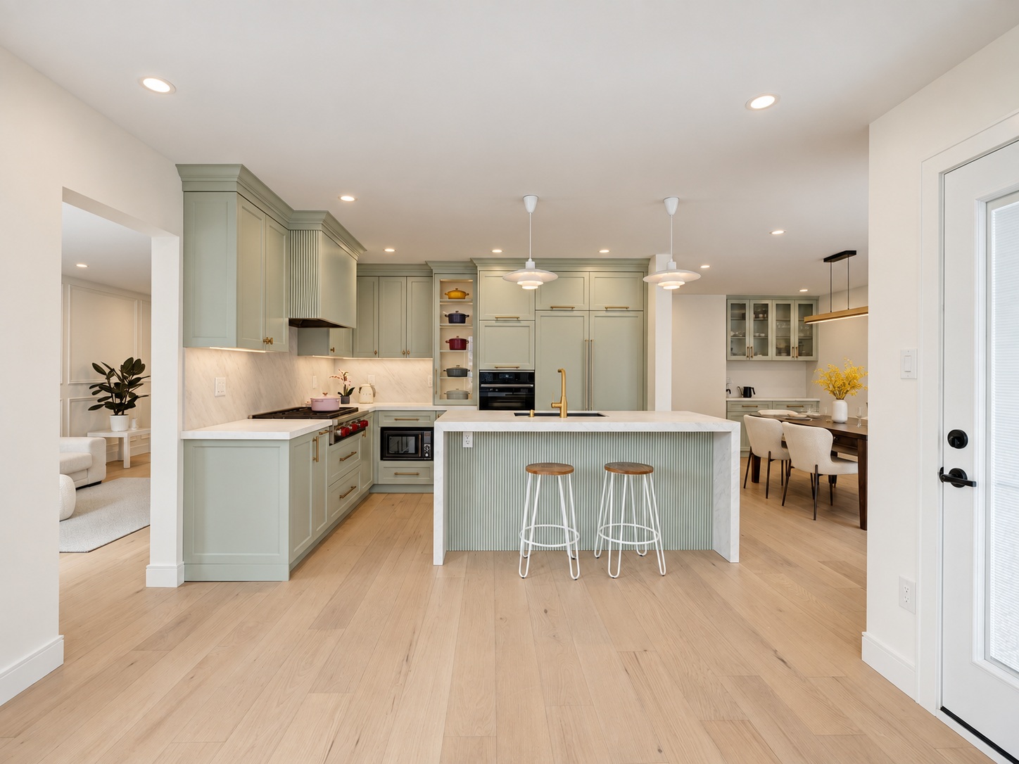 Kitchen after renovation