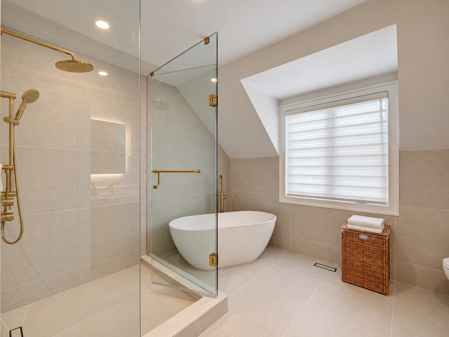 Shower and bath