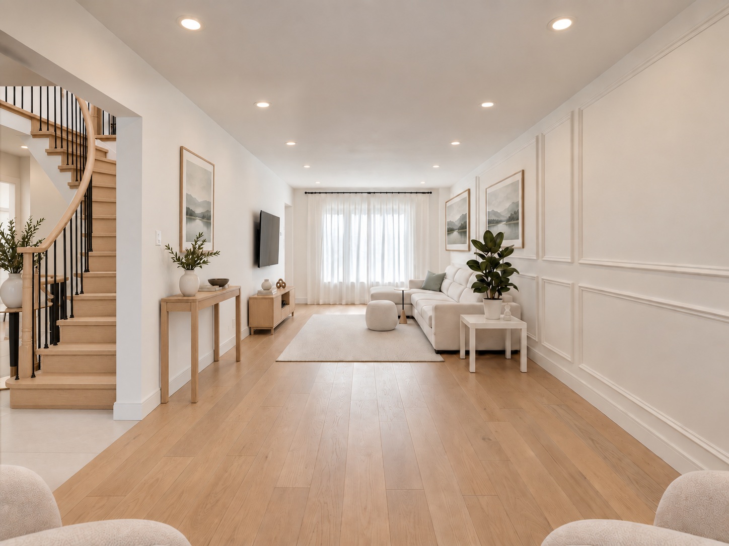 Living room — reverse view